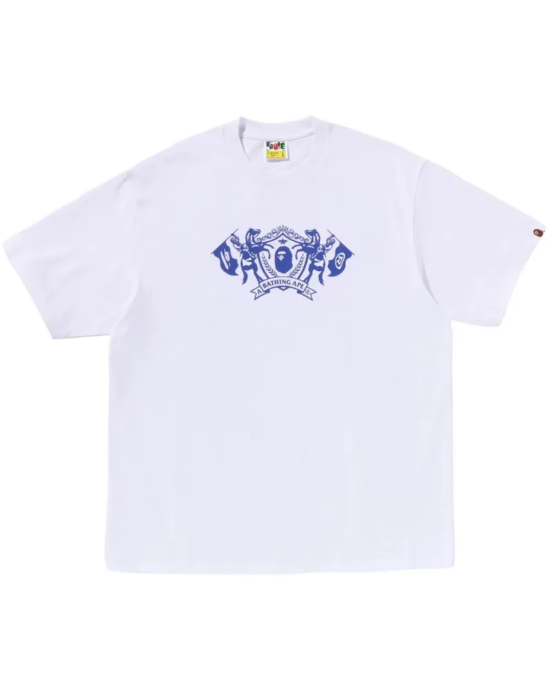 BAPE T-Shirt aus Baumwolle - Weiß Weiß