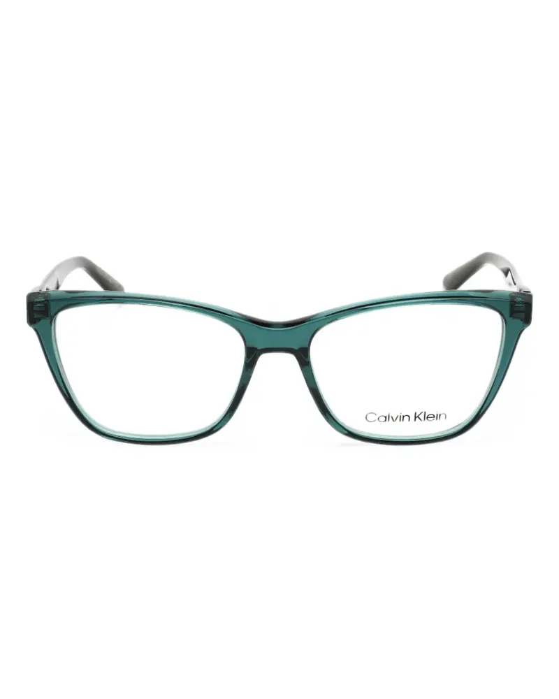 Calvin Klein Cat-Eye-Brille - Grün Grün