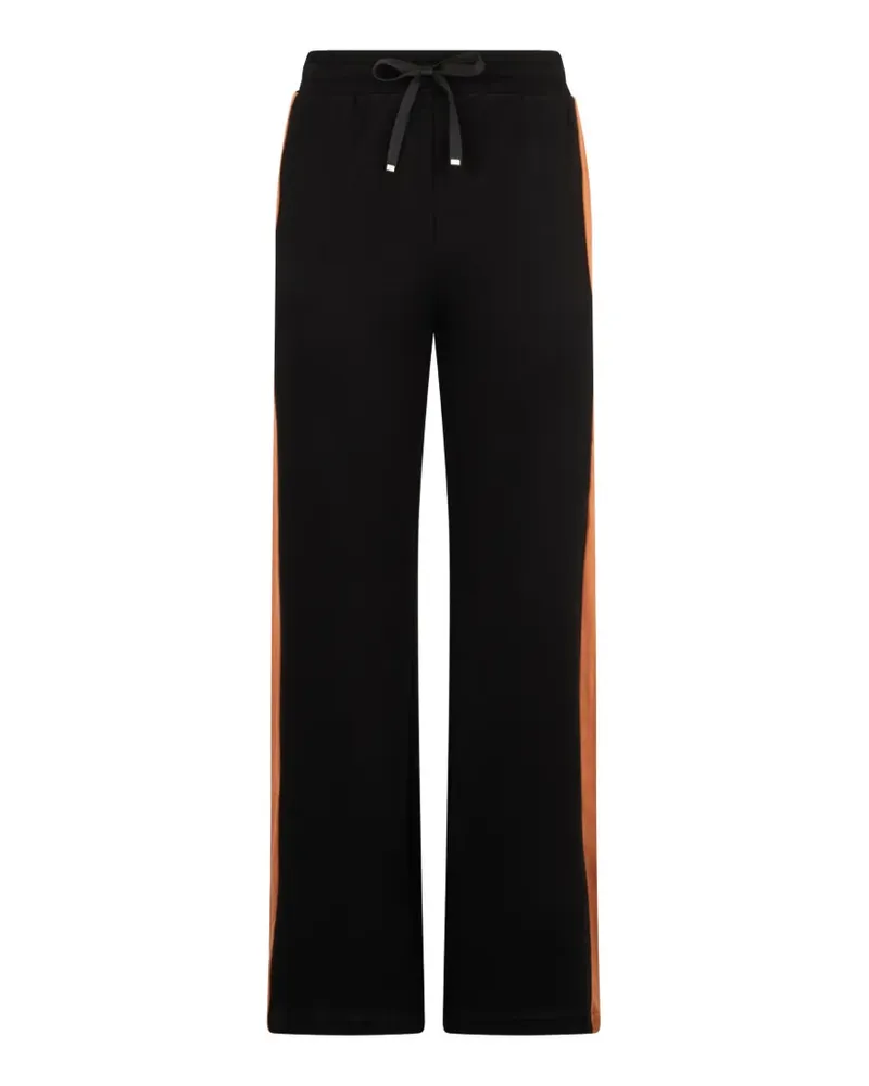 MOORER Hose mit Kordelzug - Schwarz Schwarz