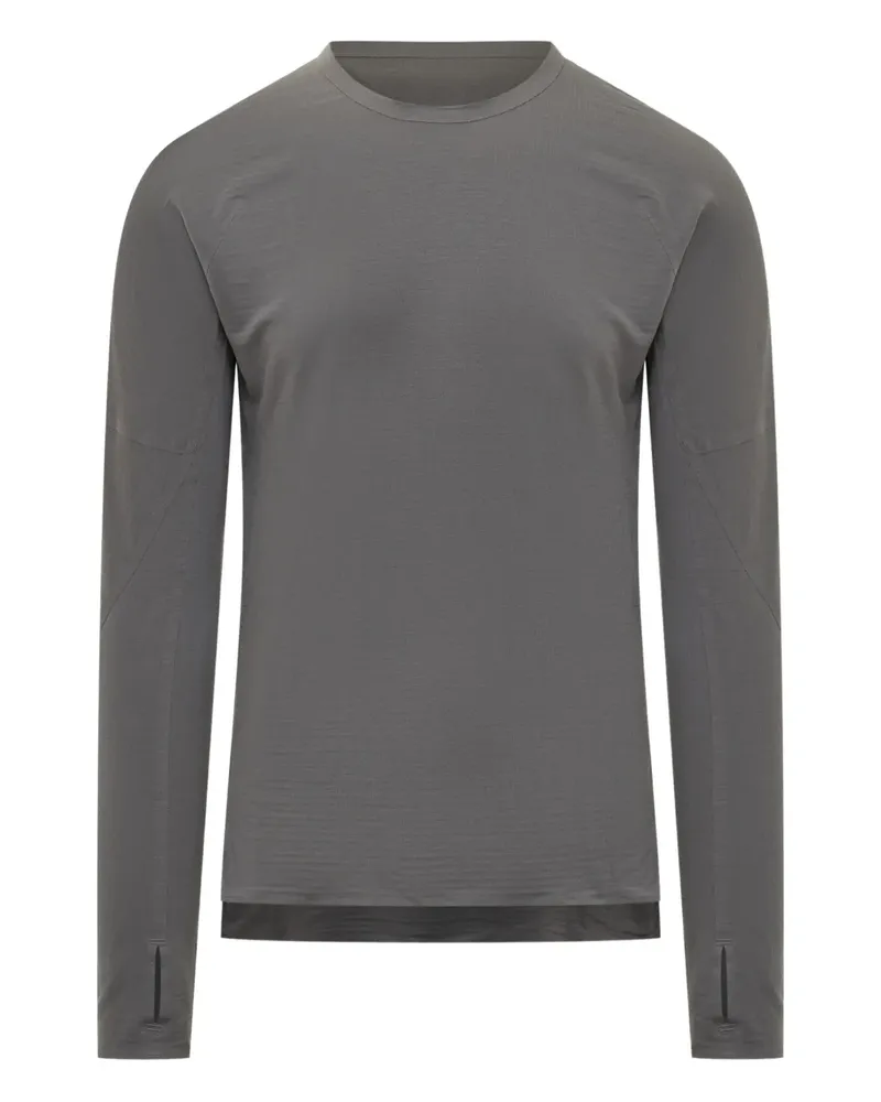 Y-3 Klassisches Langarmshirt - Grau Grau