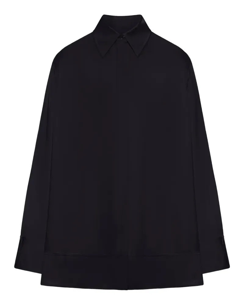 Totême soft tuxedo shirt - Schwarz Schwarz
