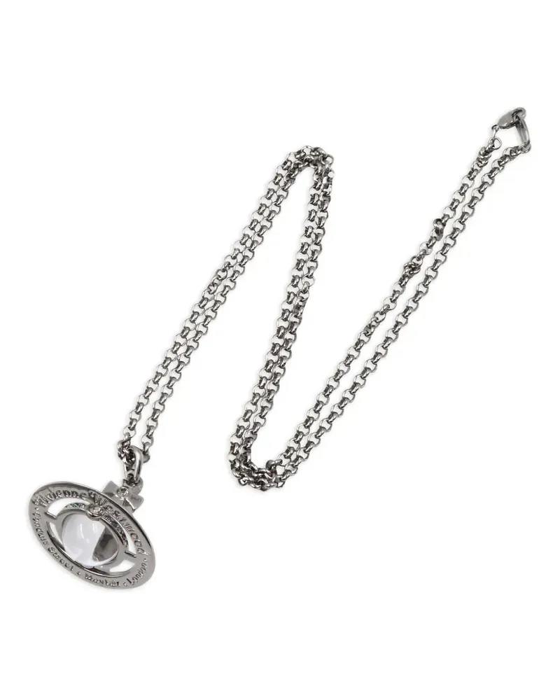 Vivienne Westwood Orb pendant necklace - Silber Silber