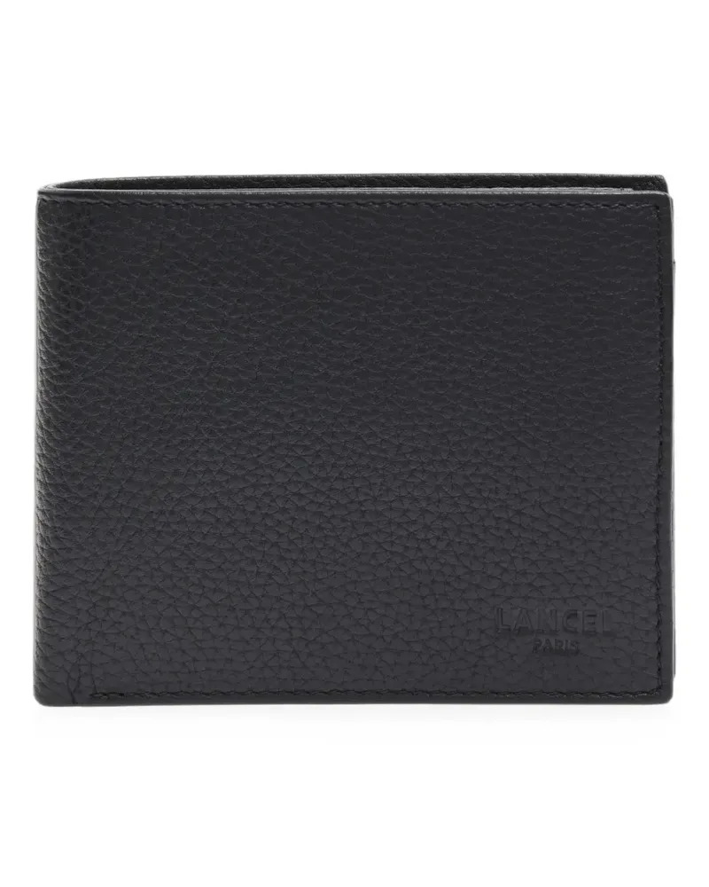 Lancel Leon grained leather wallet - Schwarz Schwarz