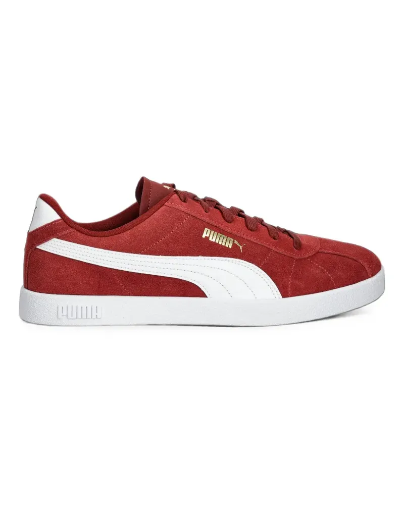 Puma Club II Sneakers mit Logo-Print - Rot Rot