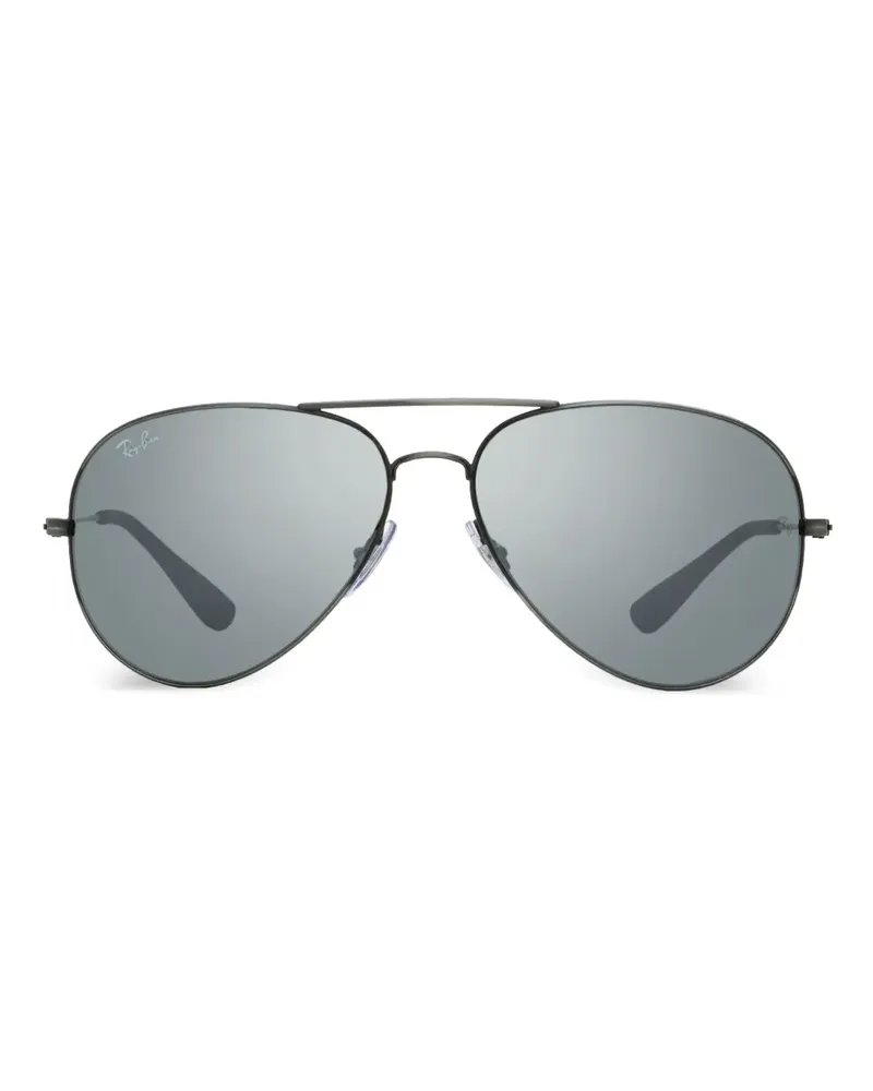 Ray Ban Getönte Pilotenbrille - Schwarz Schwarz