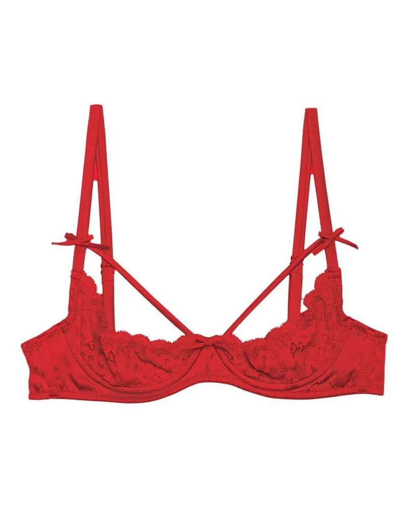 Fleur Du Mal Charlotte BH - Rot Rot