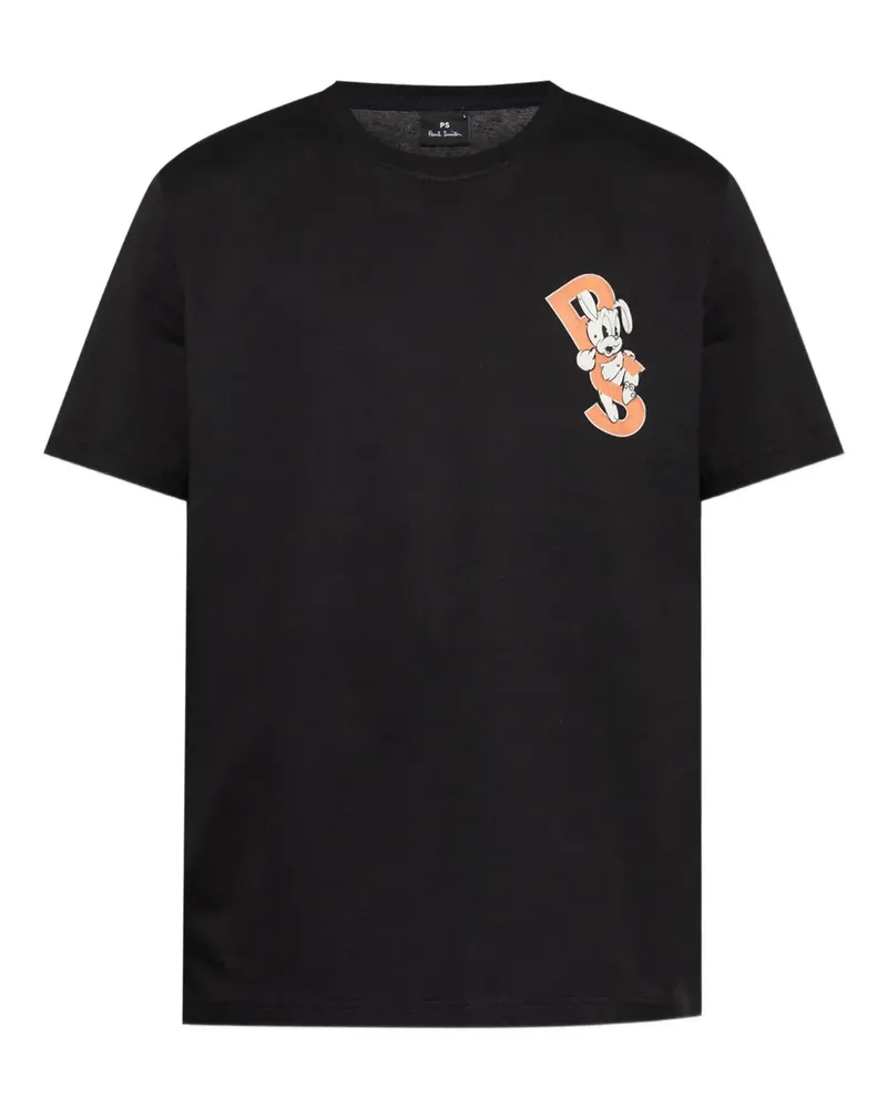 Paul Smith T-Shirt mit grafischem Print - Schwarz Schwarz