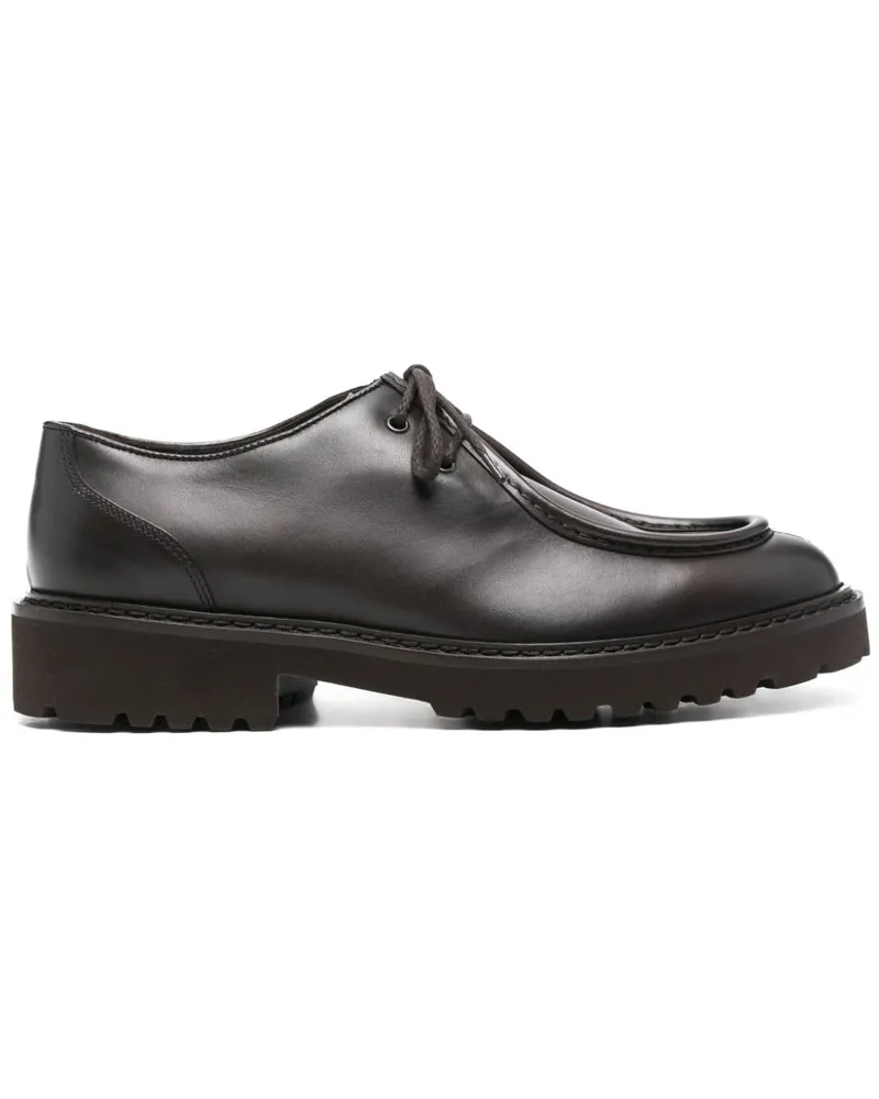 Doucal´s Derby-Schuhe aus Leder - Braun Braun