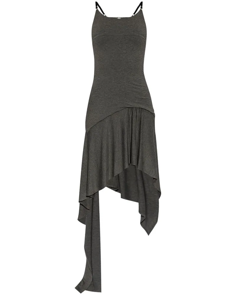 ATTICO Kleid mit Zipfelsaum - Grau Grau