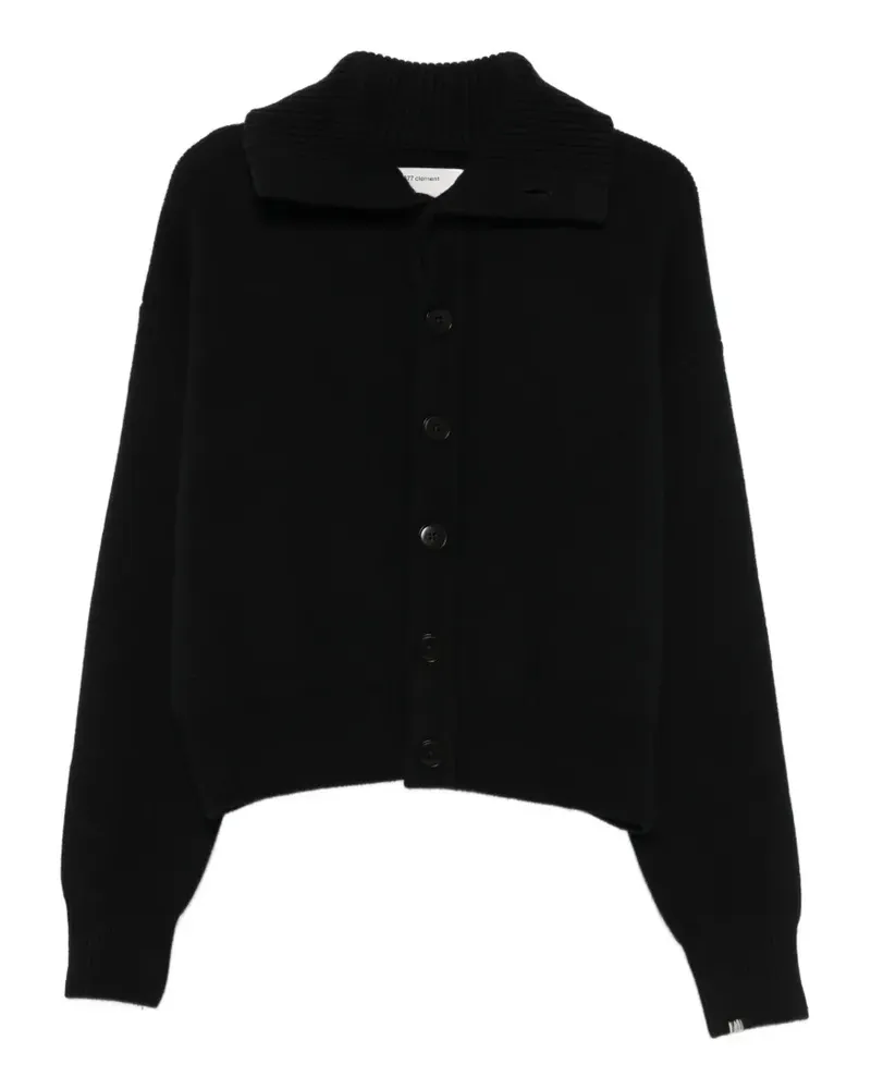 extreme cashmere Clement Cardigan mit Knöpfen - Schwarz Schwarz