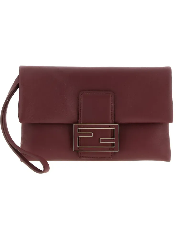 Fendi Pre-owned Mamma Baguette Schultertasche - Rot Rot