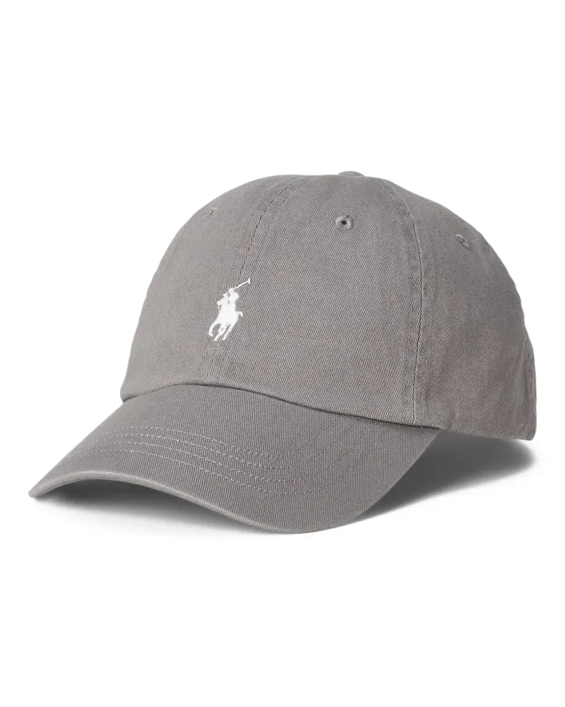 Ralph Lauren Baseballkappe mit Polo Pony - Grau Grau