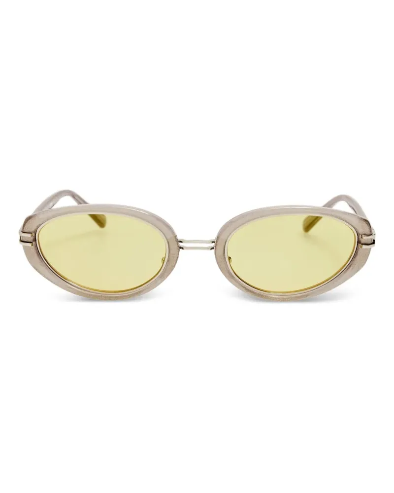 ATTICO x Linda Farrow Ambra Sonnenbrille - Nude Nude