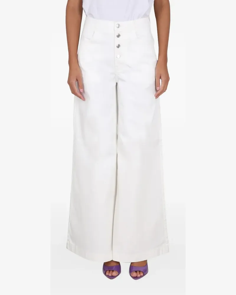 Department 5 buttoned trousers - Weiß Weiß