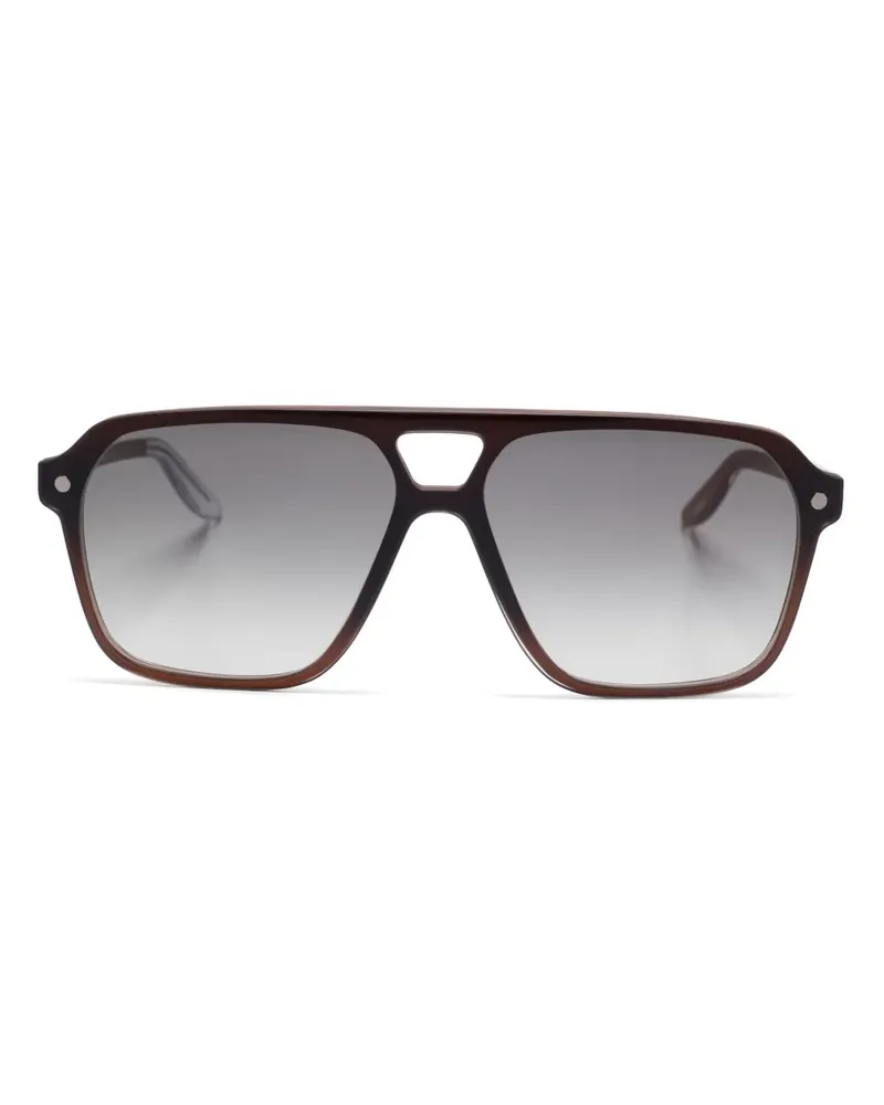 SNOB Milano Testarossa Sonnenbrille - Braun Braun