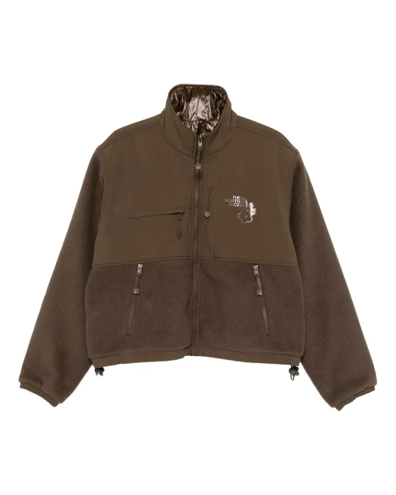 Cecilie Bahnsen x The North Face zip fleece jacket - Braun Braun