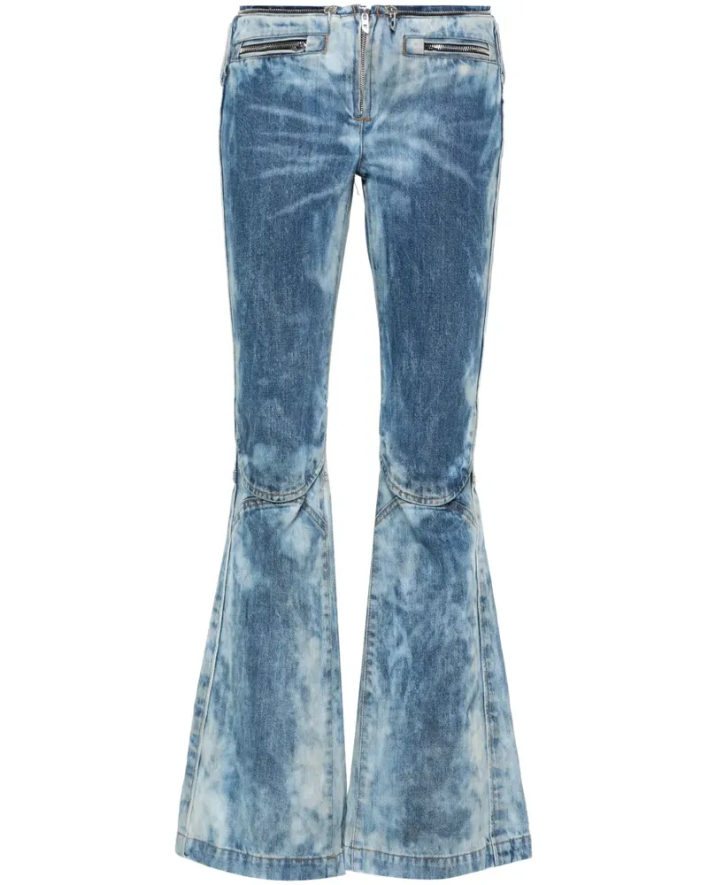 Diesel Jeans mit Reißverschlussdetail - Blau Blau