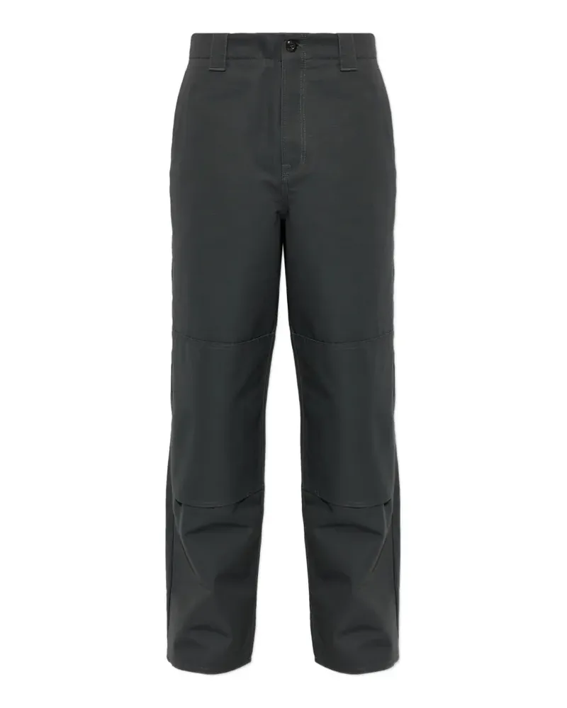 Kenzo double-knee panelled chinos - Grau Grau