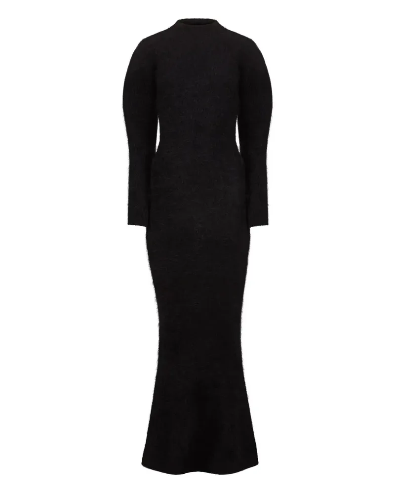 Nina Ricci Klassisches Maxikleid - Schwarz Schwarz