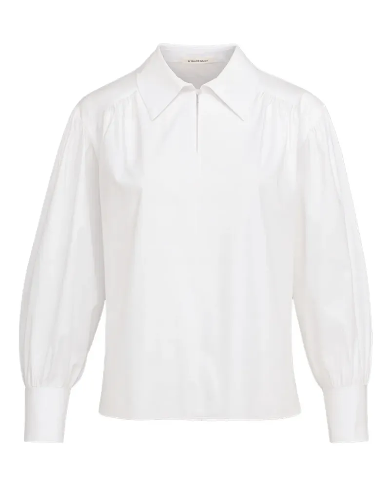 By Malene Birger Leonora Bluse aus Bio-Baumwolle - Weiß Weiß