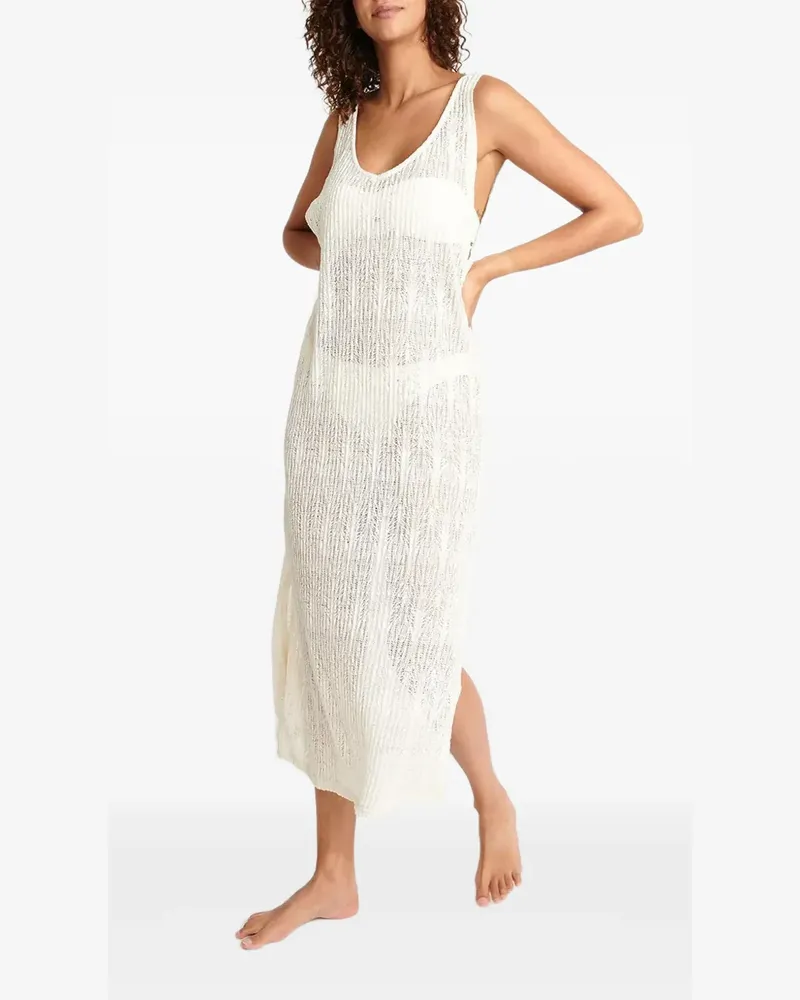 Banana Moon Tupai Beachsoul Maxikleid mit Seitenschlitz - Nude Nude