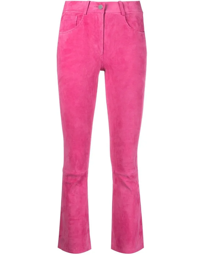 Arma Schmale Cropped-Hose - Rosa Rosa