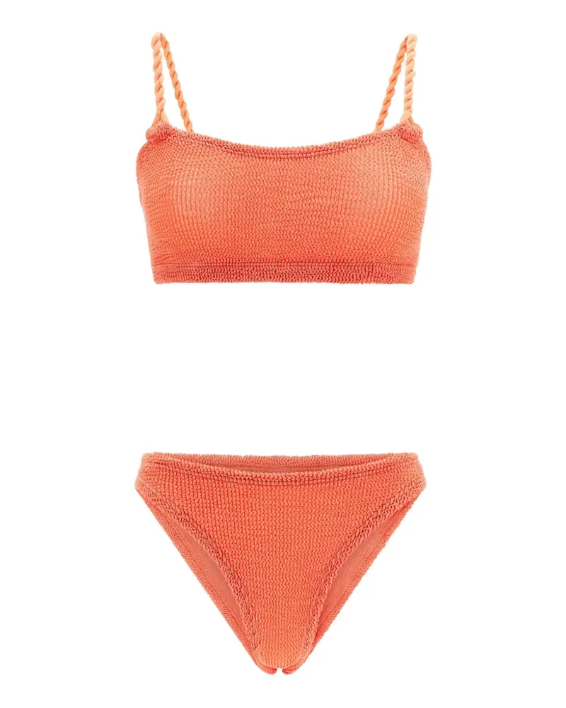 Hunza G For La Samanna, A Belmond Hotel Phoebe Bikini - Orange Orange