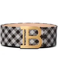 Balmain B-Belt Gürtel Schwarz