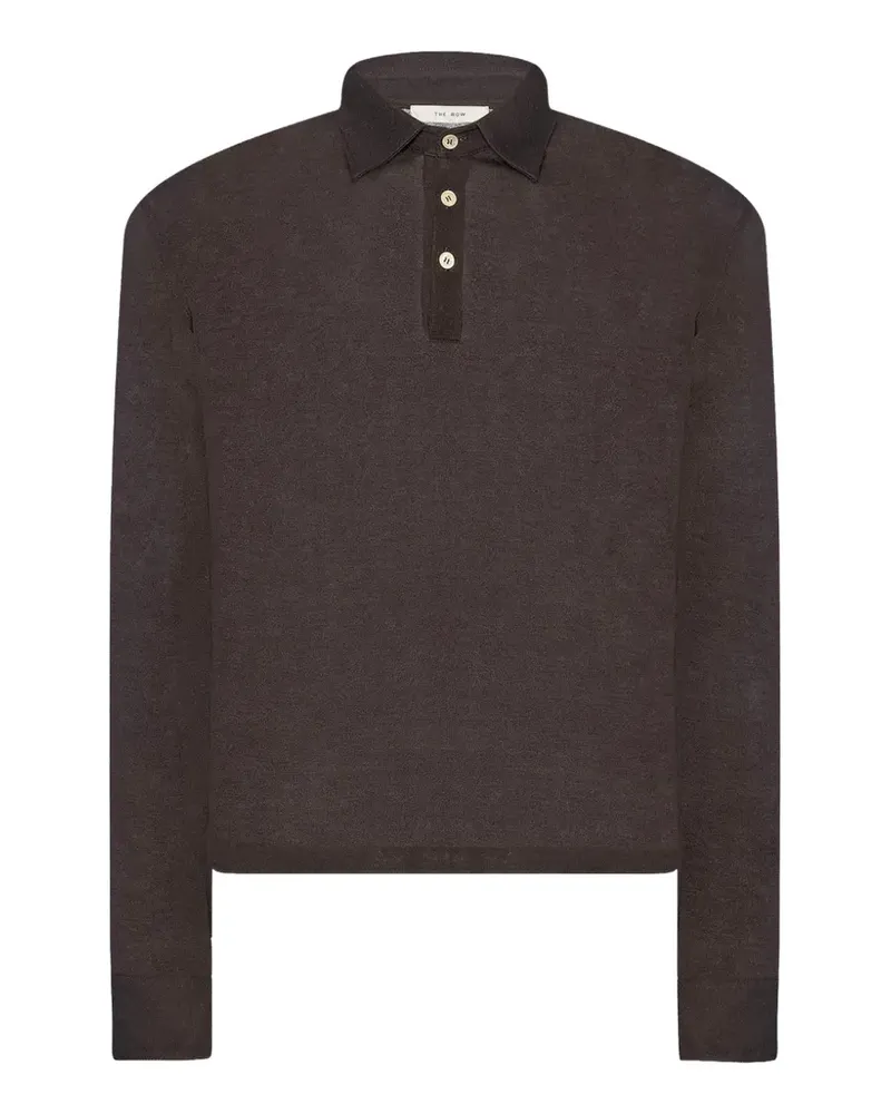 The Row Reyes Poloshirt - Braun Braun