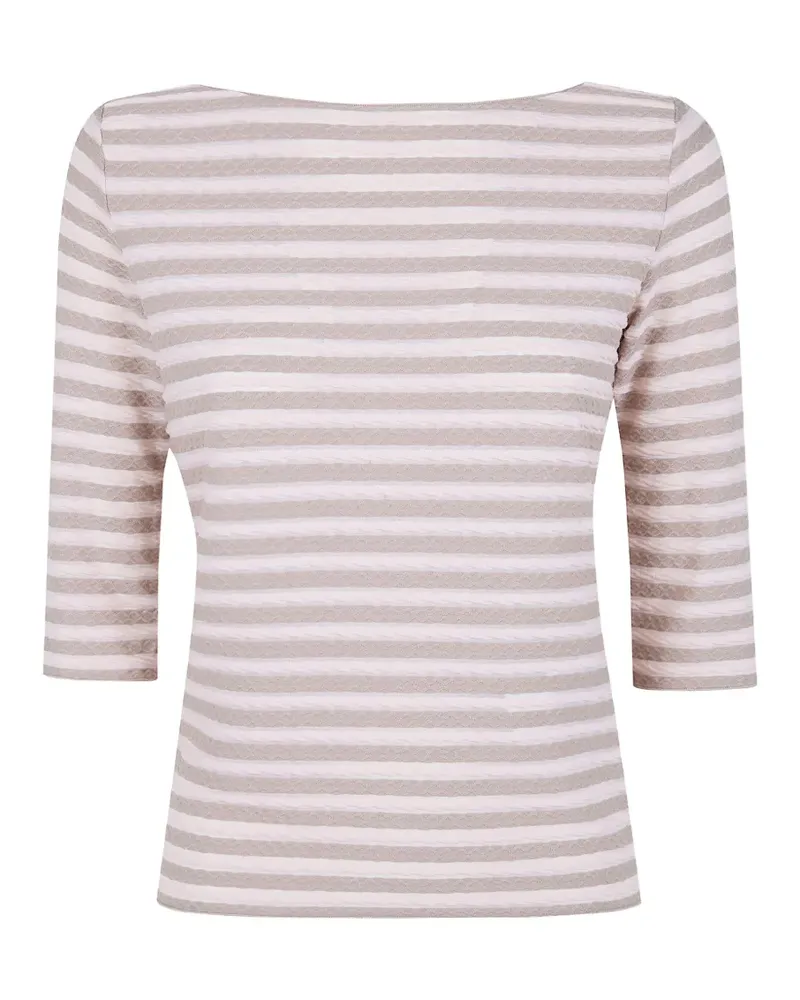Emporio Armani striped sweater - Nude Nude
