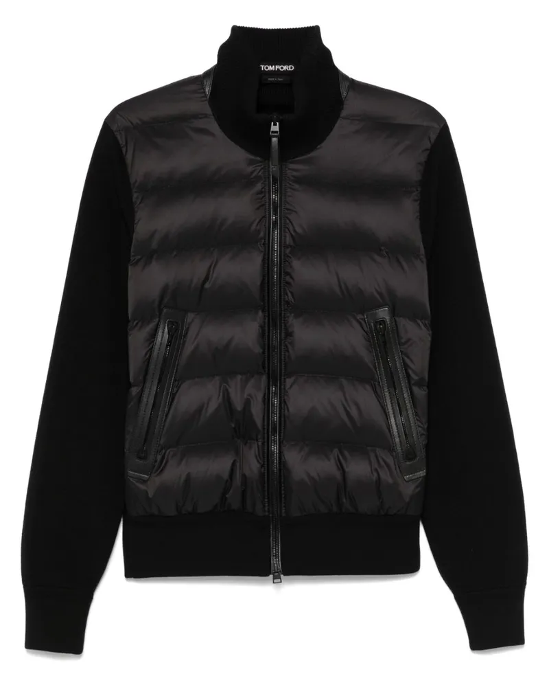 Tom Ford Jacke mit Dauneneinsätzen - Schwarz Schwarz