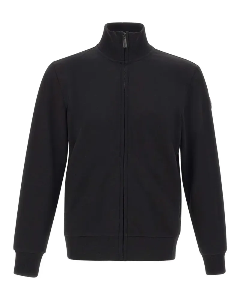 Colmar zip-up cotton sweatshirt - Schwarz Schwarz