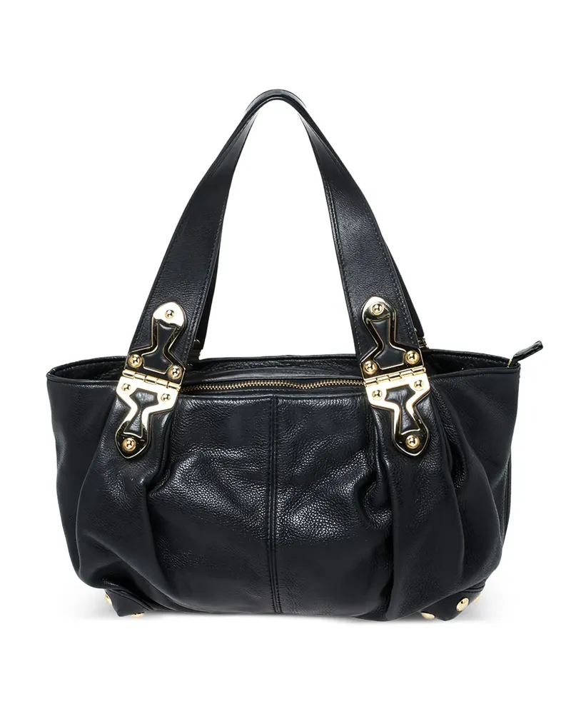 Michael Kors Schultertasche mit Nieten - Schwarz Schwarz