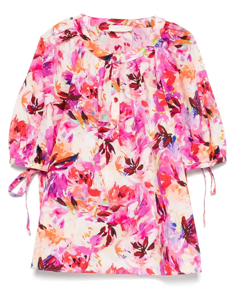 Ulla Johnson Vienne Bluse - Rosa Rosa