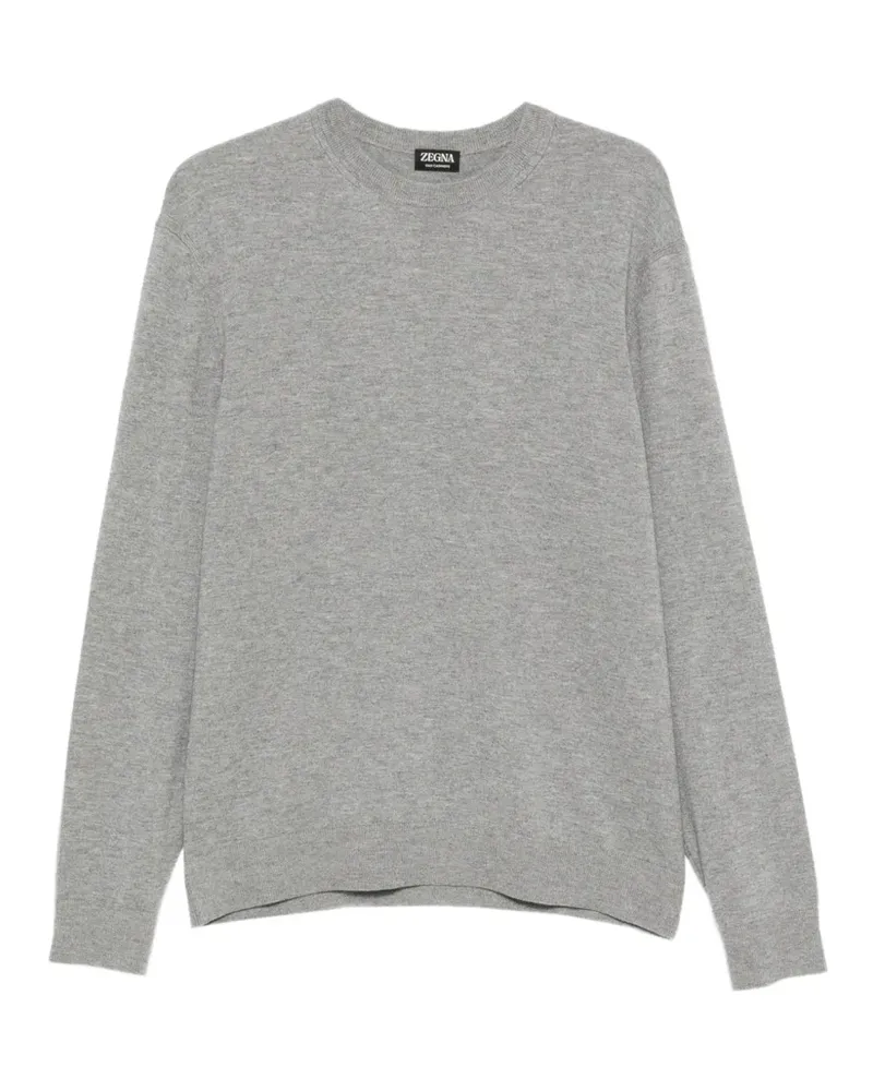 Ermenegildo Zegna Pullover mit rundem Ausschnitt - Grau Grau
