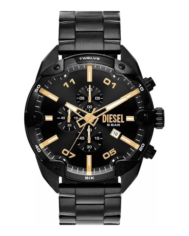 Diesel Spiked chronograph 57mm watch - Schwarz Schwarz