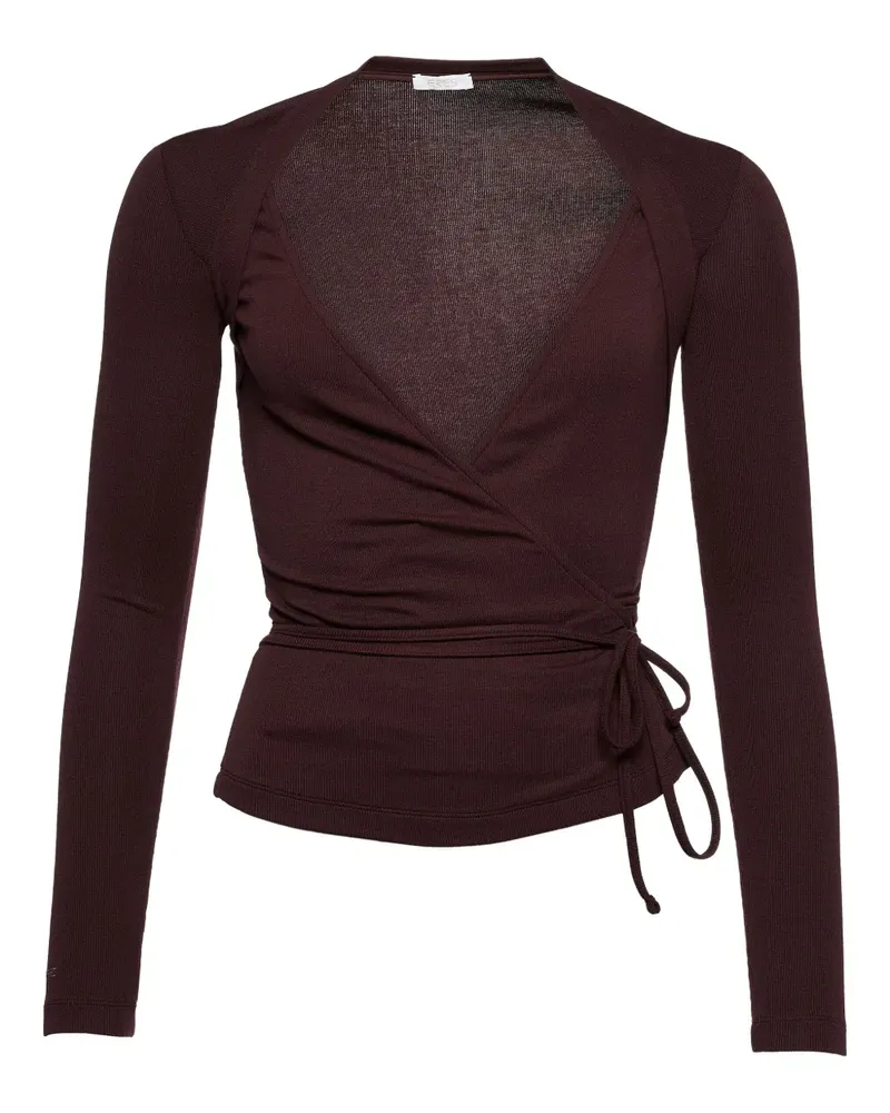 Eres Gewickelter Cardigan - Braun Braun