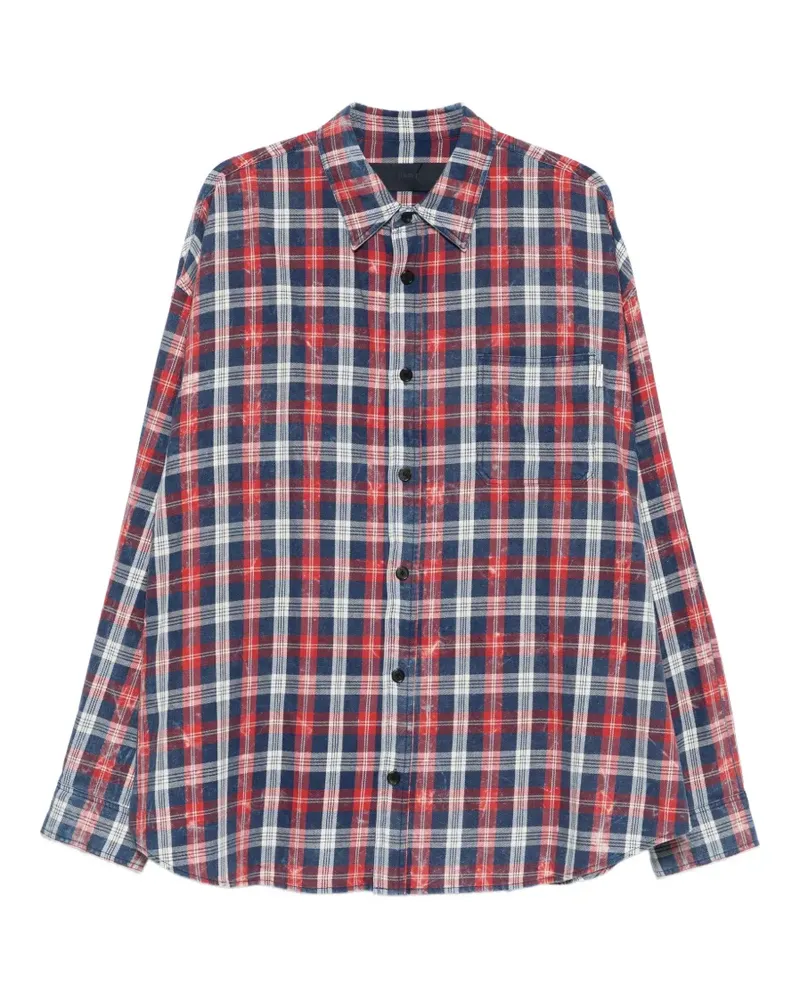 JUUN.J Kariertes Hemd - Blau Blau