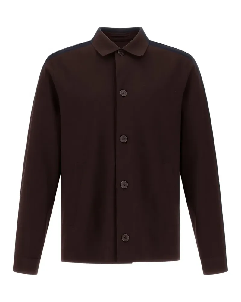 Herno long-sleeves shirt jacket - Braun Braun