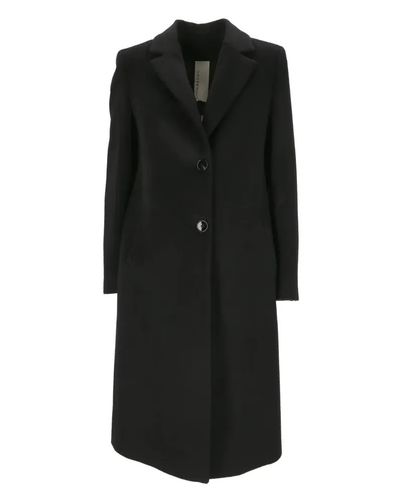 Chiara Ferragni Geknöpfter Mantel - Schwarz Schwarz