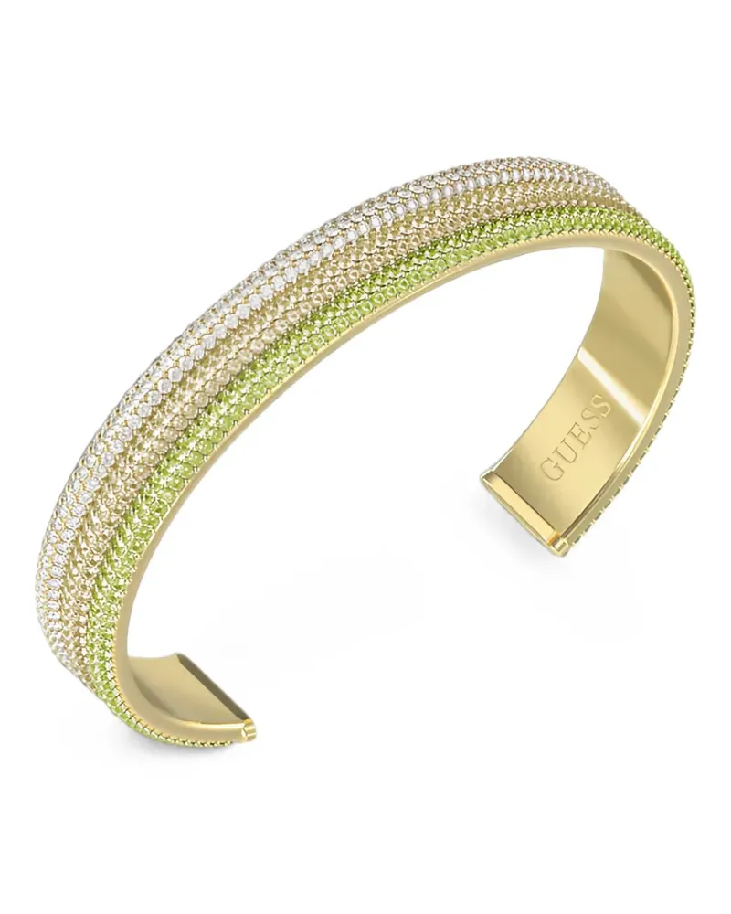 Guess Essenza pavé-cuff bracelet - Gold Gold