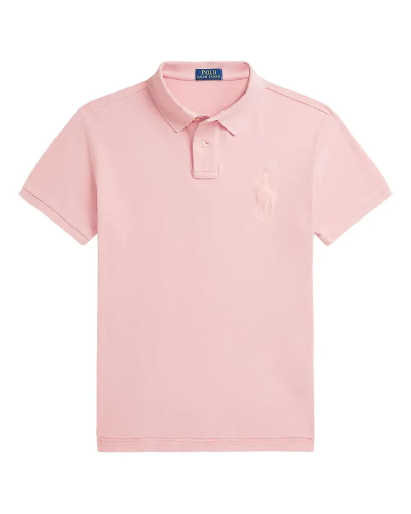 Ralph Lauren Poloshirt mit Logo-Stickerei - Rosa Rosa