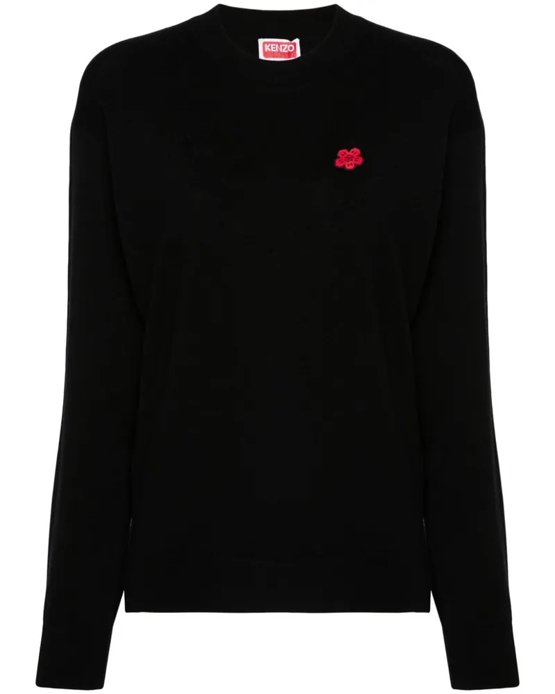 Kenzo Boke Flower Pullover - Schwarz Schwarz