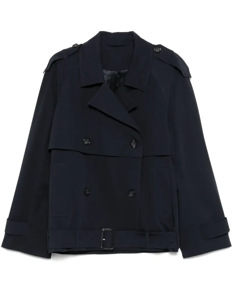 Totême Cabanjacke aus Baumwolle Blau