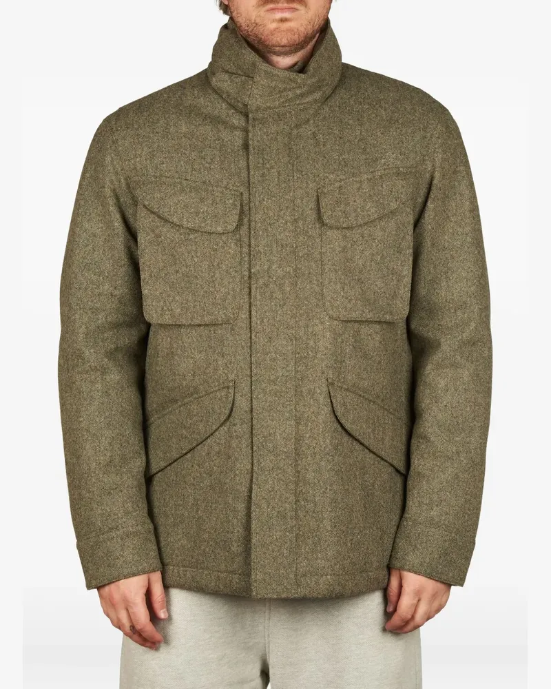 AdHoc structured cut jackets - Grün Grün