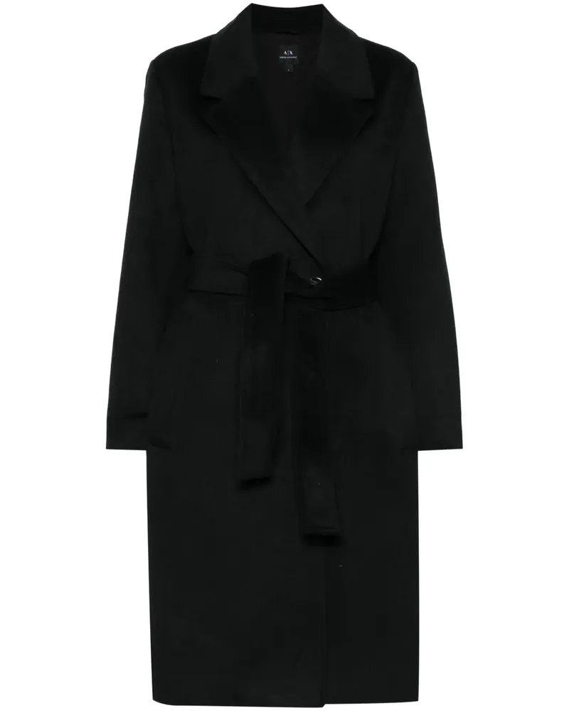Armani Exchange Klassische Cabanjacke - Schwarz Schwarz