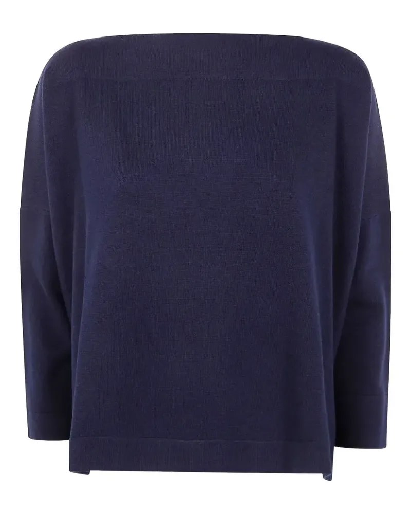 Daniela Gregis Pullover mit U-Boot-Ausschnitt - Blau Blau