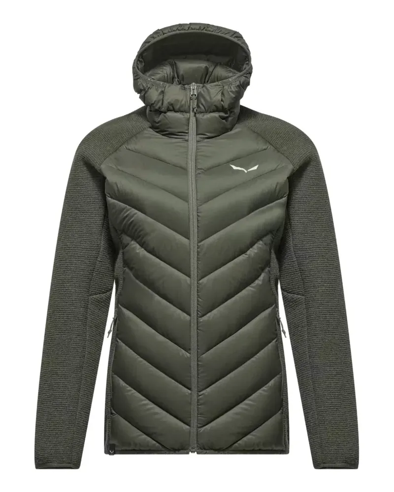 Salewa quilted hooded jacket - Grün Grün