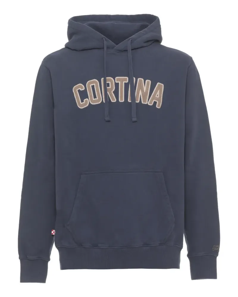 MC2 Saint Barth Tribeca Hoodie mit Kordelzug - Blau Blau