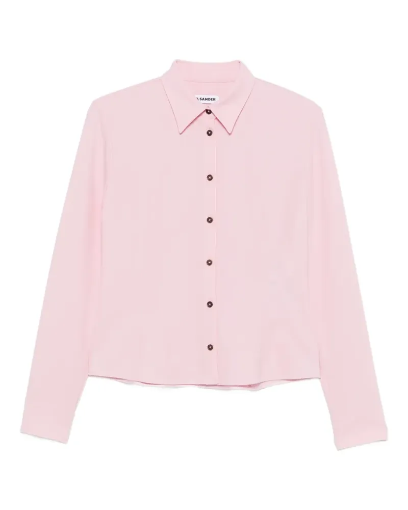 Jil Sander long-sleeve button-up shirt - Rosa Rosa
